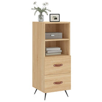 Credenza Rovere Sonoma 34,5x34x90 cm in Legno Multistrato 828639