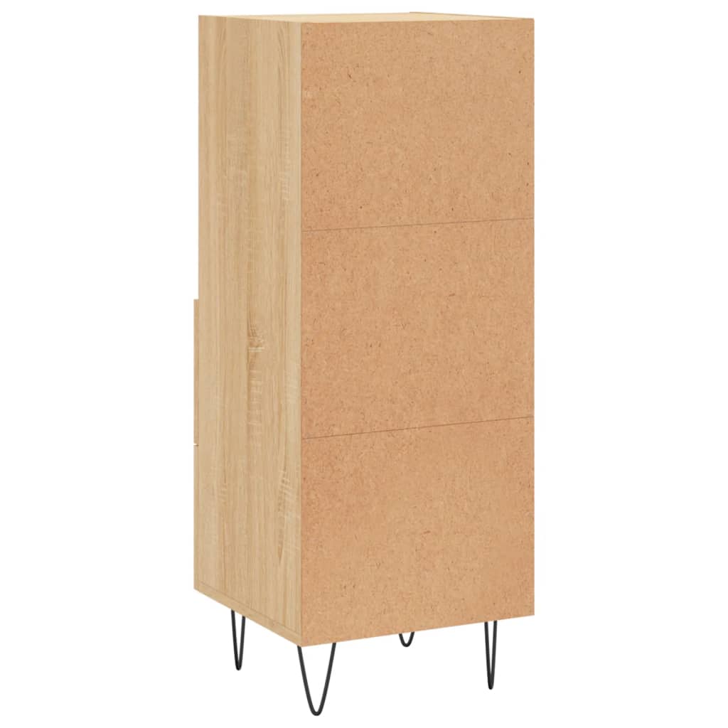 Credenza Rovere Sonoma 34,5x34x90 cm in Legno Multistrato 828663