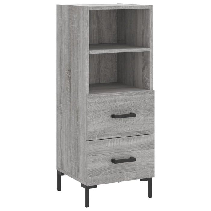 Credenza Grigio Sonoma 34,5x34x90 cm in Legno Multistratocod mxl 80900