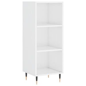 Credenza Bianco Lucido 34,5x32,5x90 cm in Legno Multistratocod mxl 80067