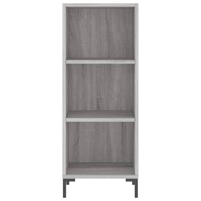 Credenza Grigio Sonoma 34,5x32,5x90 cm in Legno Multistrato 828738