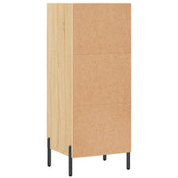 Credenza Rovere Sonoma 34,5x32,5x90 cm in Legno Multistrato 828743