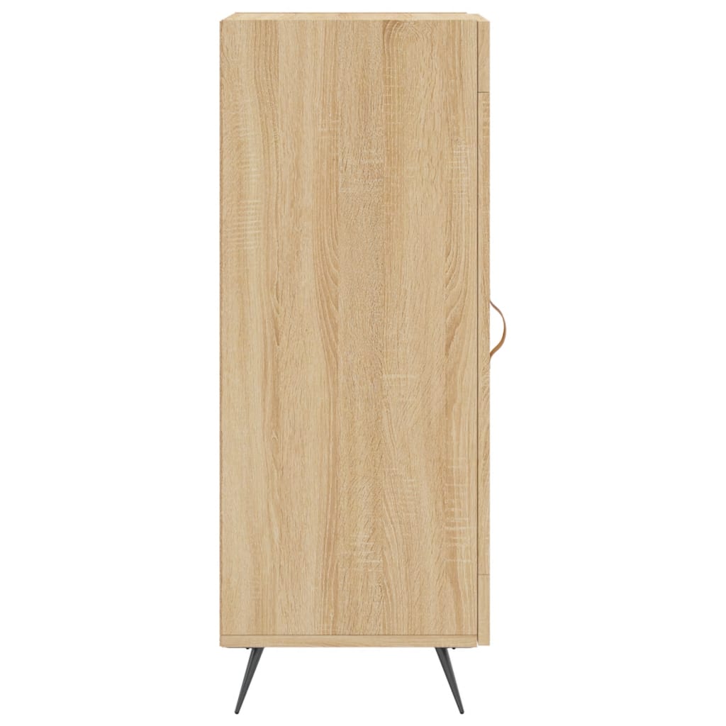 Credenza Rovere Sonoma 34,5x34x90 cm in Legno Multistrato 828767