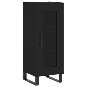 Credenza Nero 34,5x34x90 cm in Legno Multistratocod mxl 79092