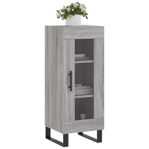 Credenza Grigio Sonoma 34,5x34x90 cm in Legno Multistrato 828826