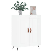 Credenza 69,5x34x90 cm in Legno Multistrato Bianco Lucido 830166