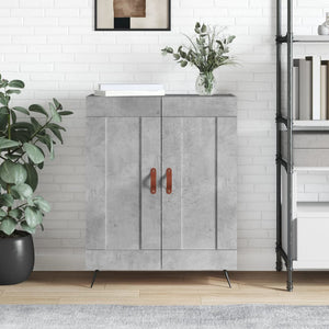 Credenza Grigio Cemento 69,5x34x90 cm in Legno Multistratocod mxl 80427