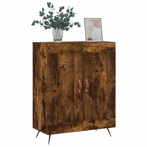 Credenza Rovere Fumo 69,5x34x90 cm in Legno Multistrato 830169