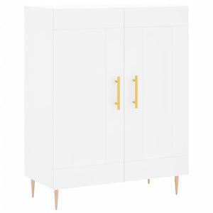 Credenza Bianca 69,5x34x90 cm in Legno Multistrato 830180