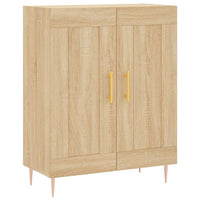 Credenza Rovere Sonoma 69,5x34x90 cm in Legno Multistrato 830183