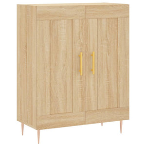 Credenza Rovere Sonoma 69,5x34x90 cm in Legno Multistratocod mxl 104365