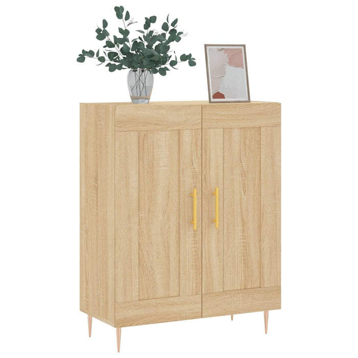 Credenza Rovere Sonoma 69,5x34x90 cm in Legno Multistratocod mxl 104365