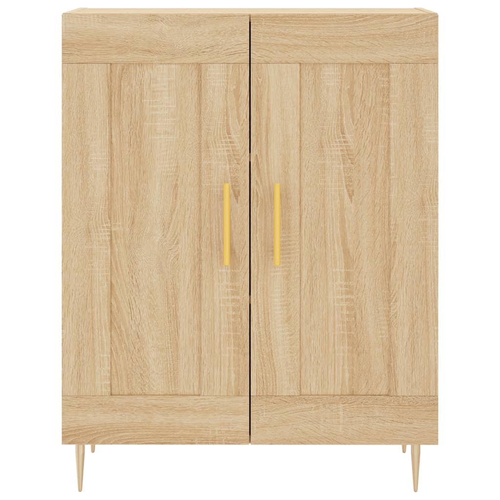 Credenza Rovere Sonoma 69,5x34x90 cm in Legno Multistrato 830183