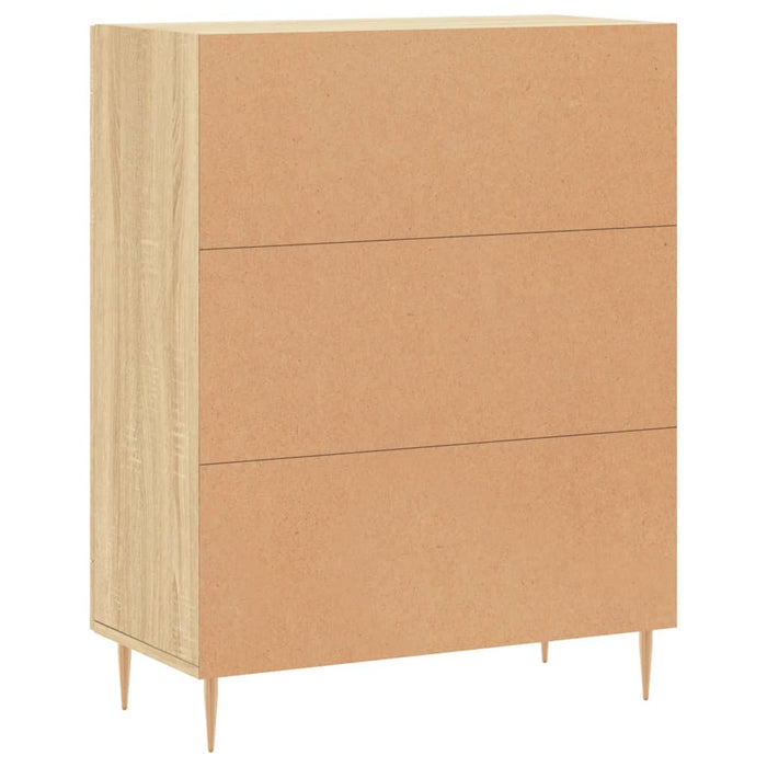 Credenza Rovere Sonoma 69,5x34x90 cm in Legno Multistrato 830183