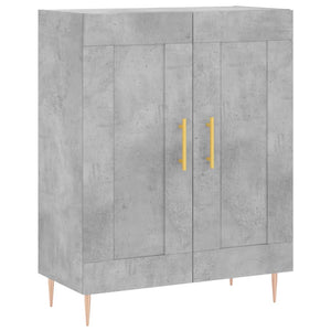 Credenza Grigio Cemento 69,5x34x90 cm in Legno Multistratocod mxl 128333