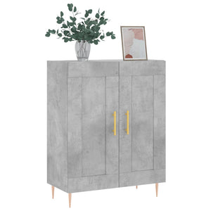 Credenza Grigio Cemento 69,5x34x90 cm in Legno Multistratocod mxl 128333