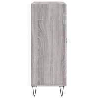 Credenza Grigio Sonoma 69,5x34x90 cm in Legno Multistrato 830194