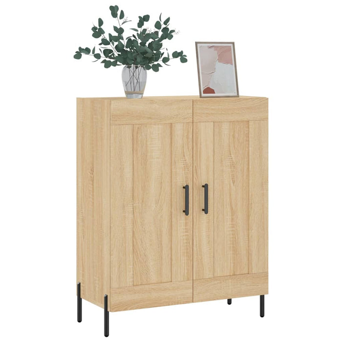 Credenza Rovere Sonoma 69,5x34x90 cm in Legno Multistrato 830207