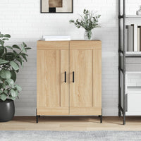 Credenza Rovere Sonoma 69,5x34x90 cm in Legno Multistrato 830207