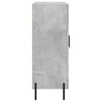 Credenza Grigio Cemento 69,5x34x90 cm in Legno Multistrato 830208