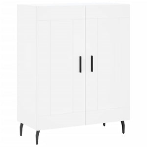 Credenza Bianca 69,5x34x90 cm in Legno Multistrato 830212