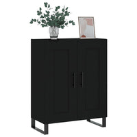 Credenza Nera 69,5x34x90 cm in Legno Multistratocod mxl 127176