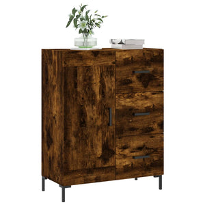 Credenza Rovere Fumo 69,5x34x90 cm in Legno Multistratocod mxl 80966