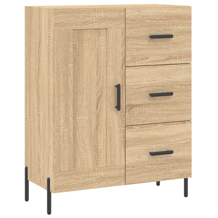 Credenza Rovere Sonoma 69,5x34x90 cm in Legno Multistratocod mxl 80651