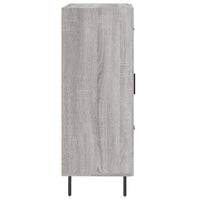 Credenza Grigio Sonoma 69,5x34x90 cm in Legno Multistrato 830282