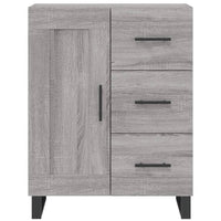 Credenza Grigio Sonoma 69,5x34x90 cm in Legno Multistrato 830290