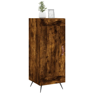 Credenza Rovere Fumo 34,5x34x90 cm in Legno Multistrato 830417