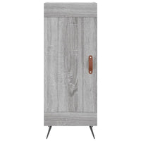 Credenza Grigio Sonoma 34,5x34x90 cm in Legno Multistrato 830418