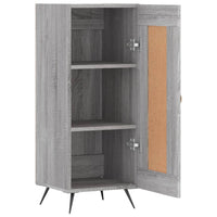 Credenza Grigio Sonoma 34,5x34x90 cm in Legno Multistrato 830418