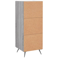 Credenza Grigio Sonoma 34,5x34x90 cm in Legno Multistrato 830418