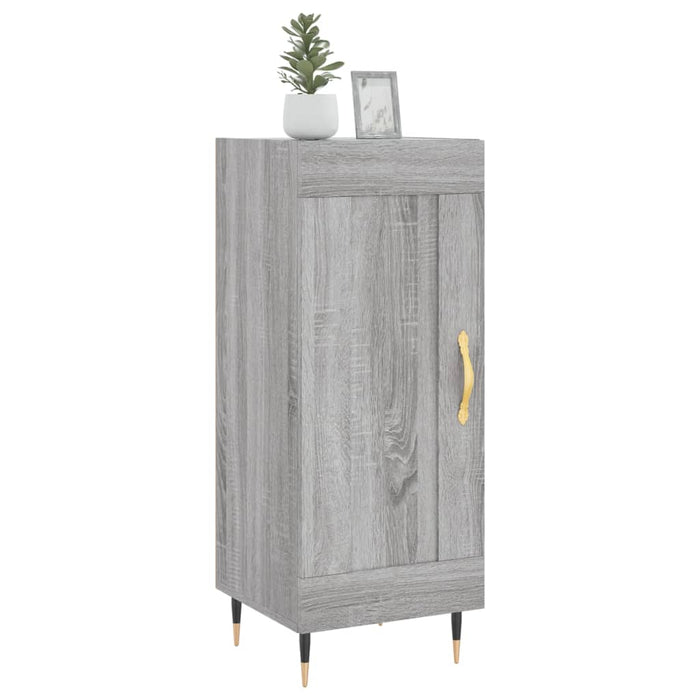 Credenza Grigio Sonoma 34,5x34x90 cm in Legno Multistratocod mxl 80714