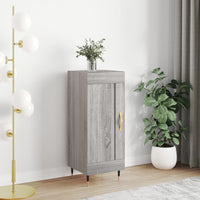 Credenza Grigio Sonoma 34,5x34x90 cm in Legno Multistratocod mxl 80714