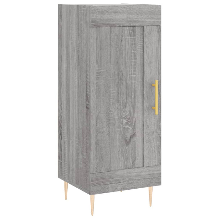 Credenza Grigio Sonoma 34,5x34x90 cm in Legno Multistratocod mxl 129318