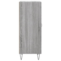 Credenza Grigio Sonoma 34,5x34x90 cm in Legno Multistrato 830442