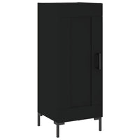 Credenza Nero 34,5x34x90 cm in Legno Multistrato 830445