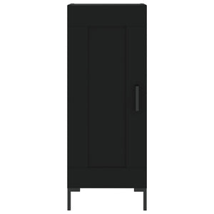 Credenza Nero 34,5x34x90 cm in Legno Multistrato 830445