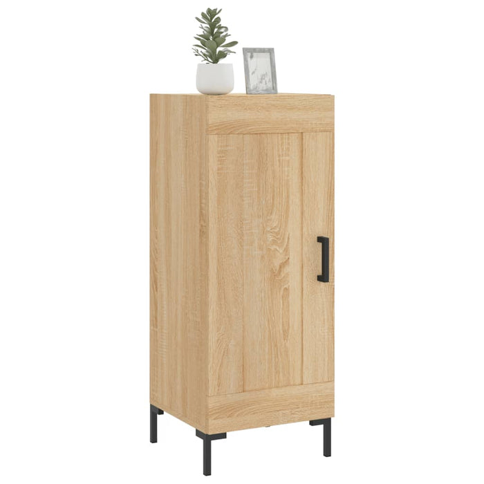 Credenza Rovere Sonoma 34,5x34x90 cm in Legno Multistratocod mxl 80691