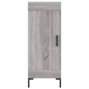 Credenza Grigio Sonoma 34,5x34x90 cm in Legno Multistrato 830450