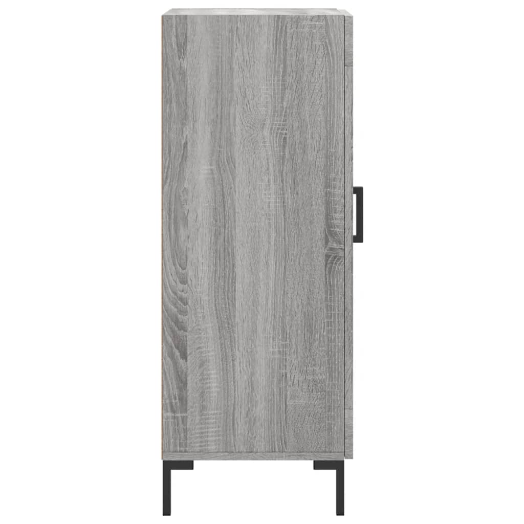 Credenza Grigio Sonoma 34,5x34x90 cm in Legno Multistrato 830450