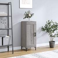 Credenza Grigio Sonoma 34,5x34x90 cm in Legno Multistrato 830450