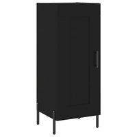 Credenza Nero 34,5x34x90 cm in Legno Multistrato 830453