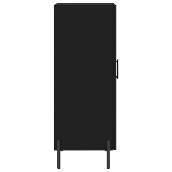 Credenza Nero 34,5x34x90 cm in Legno Multistrato 830453