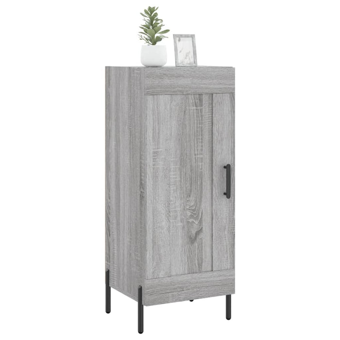 Credenza Grigio Sonoma 34,5x34x90 cm in Legno Multistrato 830458