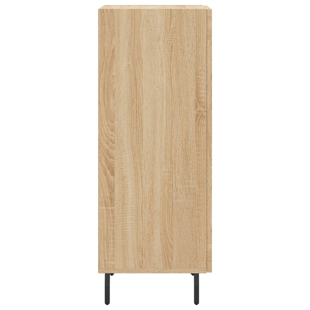 Credenza Rovere Sonoma 34,5x34x90 cm in Legno Multistrato 830463