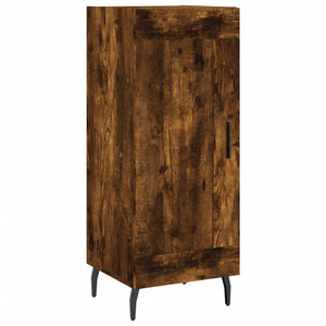 Credenza Rovere Fumo 34,5x34x90 cm in Legno Multistrato 830465