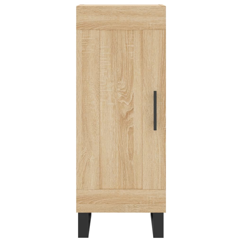 Credenza Rovere Sonoma 34,5x34x90 cm in Legno Multistrato 830471